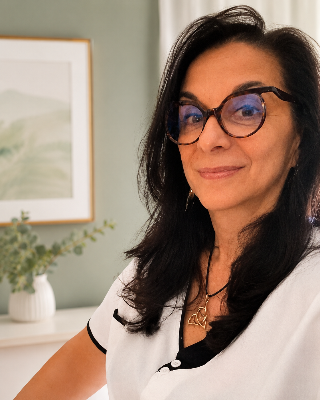 Trattamento viso nello studio olistico Nanai a Galliate
