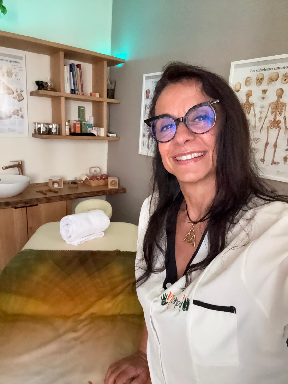Sandra Luzzani, operatrice olistica dello studio Nanai a Galliate